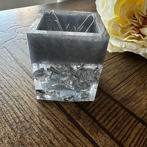 Hand Crafted * Bookmark Holder - Desk Organizer Or Decor - Picture 9 of 11